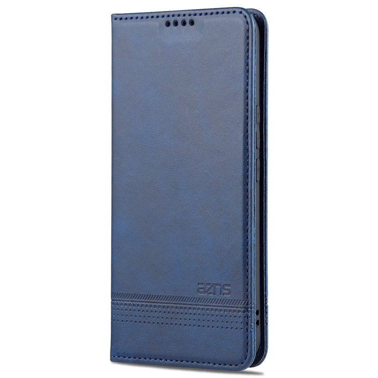 For Honor 50 AZNS Magnetic Calf Texture Horizontal Flip Leather Case with Card Slots & Holder & Wallet(Dark Blue) - Honor Cases by AZNS | Online Shopping UK | buy2fix
