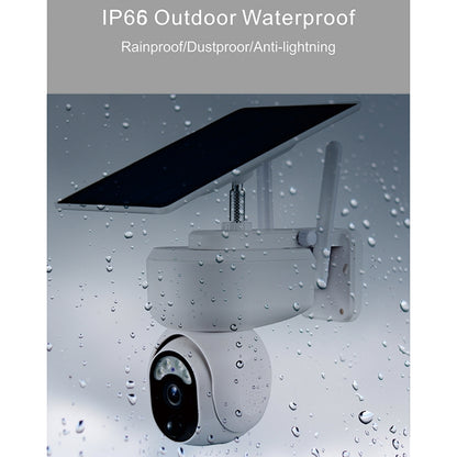 T24 1080P IP65 Waterproof Solar Smart PTZ Camera, Support Full-color Night Vision & Two-way Voice Intercom & AI Humanoid Detection Alarm, WiFi Version - Security by buy2fix | Online Shopping UK | buy2fix