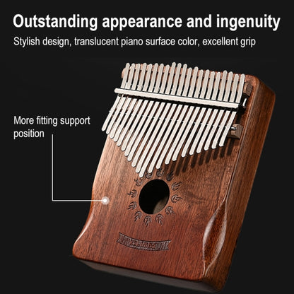 21 Tone Acacia Wood Thumb Piano Kalimba Musical Instruments(Brown-Reindeer) - Keyboard Instruments by buy2fix | Online Shopping UK | buy2fix