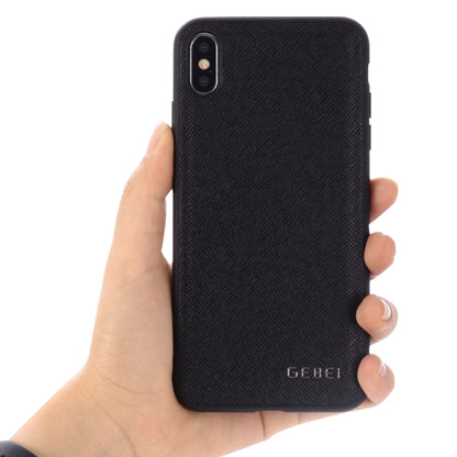 For iPhone 11 Pro GEBEI Full-coverage Shockproof Leather Protective Case(Brown) - iPhone 11 Pro Cases by GEBEI | Online Shopping UK | buy2fix