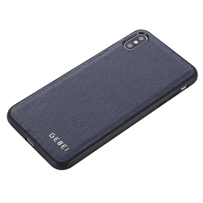 For iPhone 11 Pro GEBEI Full-coverage Shockproof Leather Protective Case(Blue) - iPhone 11 Pro Cases by GEBEI | Online Shopping UK | buy2fix