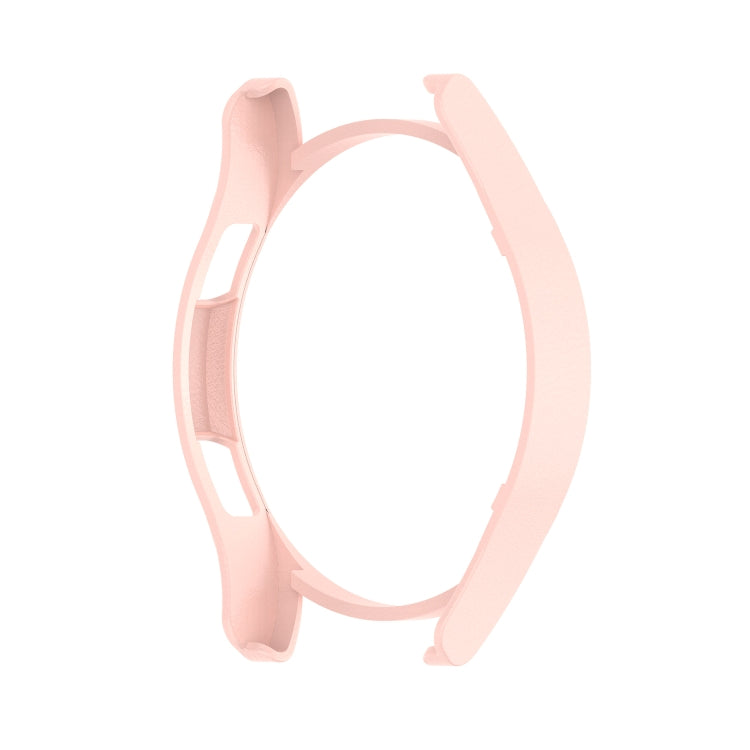 For Samsung Galaxy Watch4 40mm Half Coverage Hollowed PC Protective Case(Pink) - Smart Wear by buy2fix | Online Shopping UK | buy2fix