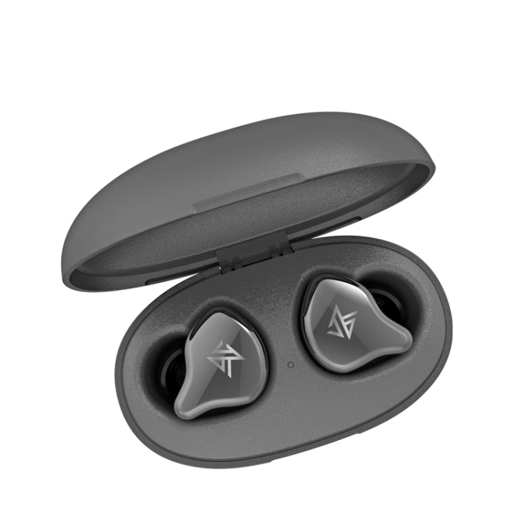 KZ S1 1DD+1BA Hybrid Technology Wireless Bluetooth 5.0 Stereo In-ear Sports Earphone with Microphone(Grey) - Bluetooth Earphone by KZ | Online Shopping UK | buy2fix