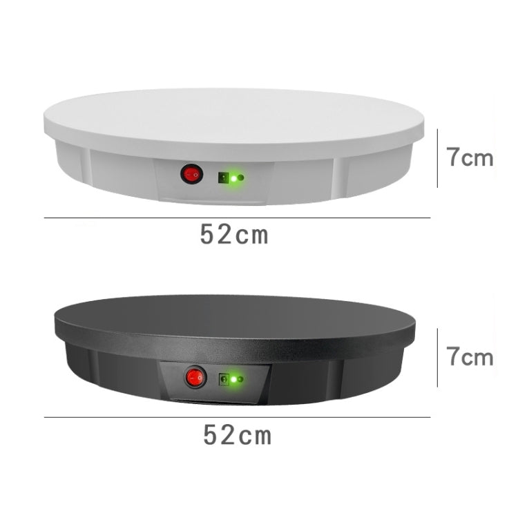 52cm Remote Control Electric Rotating Turntable Display Stand Video Shooting Props Turntable, Charging Power, Power Plug:AU Plug(Black) - Camera Accessories by buy2fix | Online Shopping UK | buy2fix