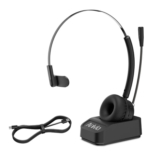 Anivia A8 Bluetooth Telephone Headset with Noise-cancelling Microphone(Black) - Multimedia Headset by SADES | Online Shopping UK | buy2fix