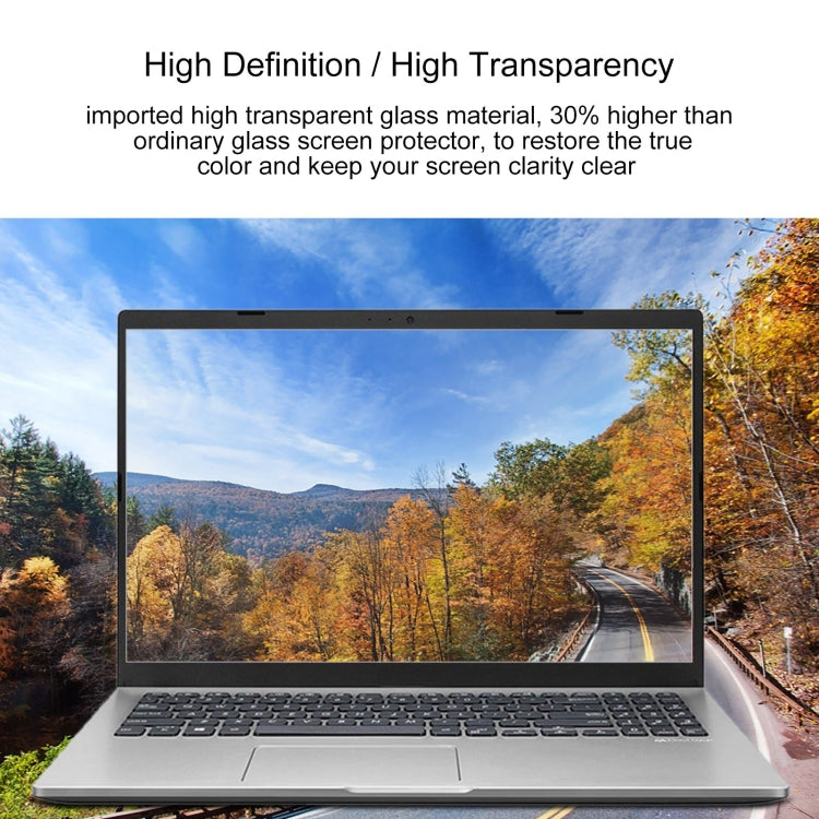 Laptop Screen HD Tempered Glass Protective Film For ThinkPad E595 15.6 inch - Computer & Networking by buy2fix | Online Shopping UK | buy2fix