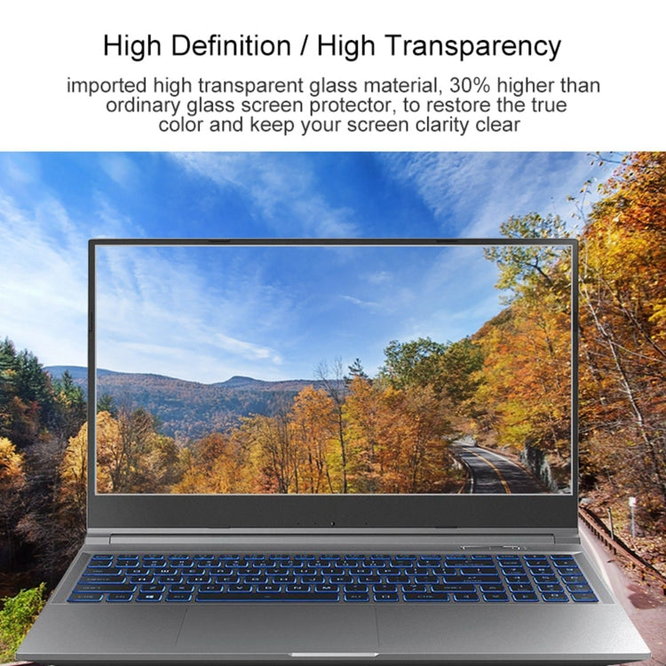 Laptop Screen HD Tempered Glass Protective Film For MECHREVO S3 14 inch - Computer & Networking by buy2fix | Online Shopping UK | buy2fix