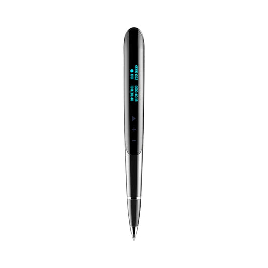 Q9 AI Intelligent High-definition Noise Reduction Conference Recording Pen Voice Control Recorder, Capacity:4GB(Black) - Security by buy2fix | Online Shopping UK | buy2fix