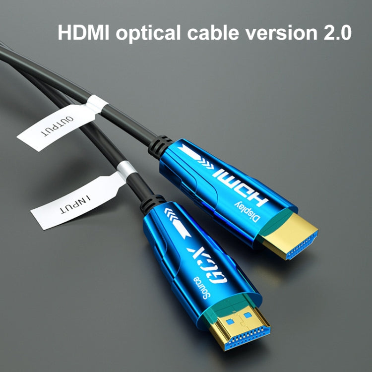 HDMI 2.0 Male to HDMI 2.0 Male 4K HD Active Optical Cable, Cable Length:5m - Audio Optical Cables by buy2fix | Online Shopping UK | buy2fix