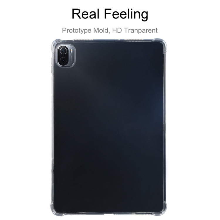 For Xiaomi Mi Pad 5 / 5 Pro 0.75mm Four-corner Shockproof Transparent TPU Tablet Case - More Tablet Cases by buy2fix | Online Shopping UK | buy2fix