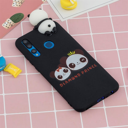 For Huawei Y7 (2019) Shockproof Cartoon TPU Protective Case(Two Pandas) - Huawei Cases by buy2fix | Online Shopping UK | buy2fix