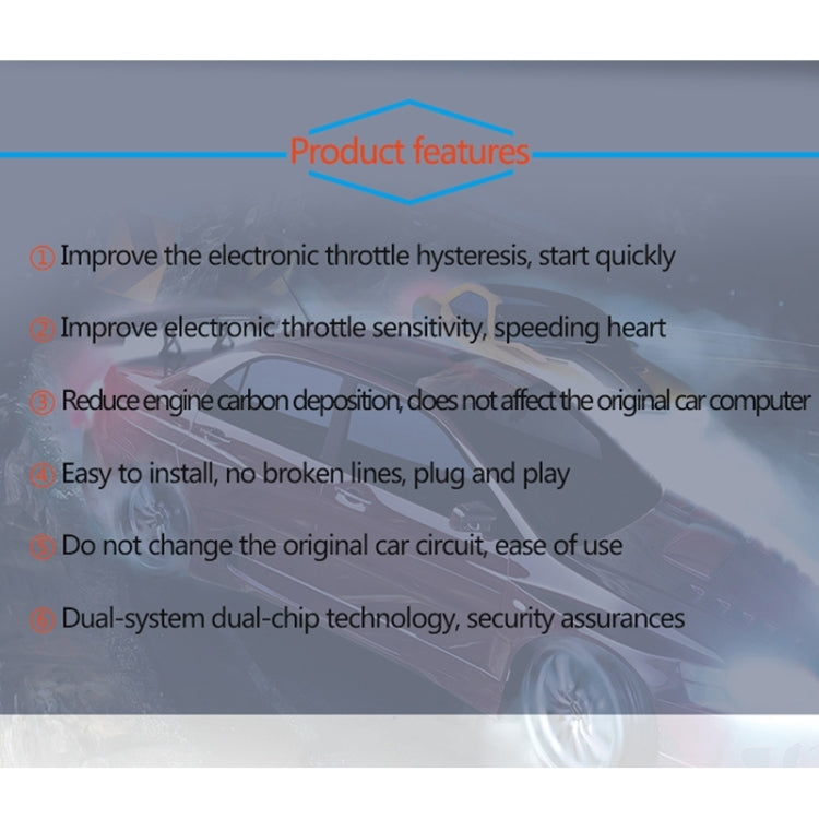 For Ford Ranger -2011 TROS TS-6Drive Potent Booster Electronic Throttle Controller - In Car by TROS | Online Shopping UK | buy2fix