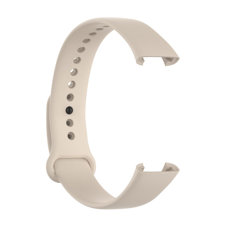 For Xiaomi Redmi Smart Band Pro Silicone Watch Band(Ivory) - Smart Wear by buy2fix | Online Shopping UK | buy2fix