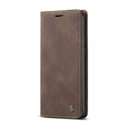 For Samsung Galaxy A33 5G CaseMe 013 Multifunctional Horizontal Flip Leather Phone Case(Coffee) - Samsung Accessories by CaseMe | Online Shopping UK | buy2fix