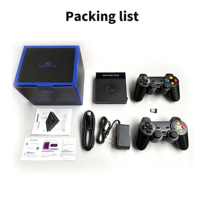 X6 Game Box 4K Video Games Console Magic Box with 2.4GHz Controller, Capacity:64GB(UK Plug) - Pocket Console by buy2fix | Online Shopping UK | buy2fix