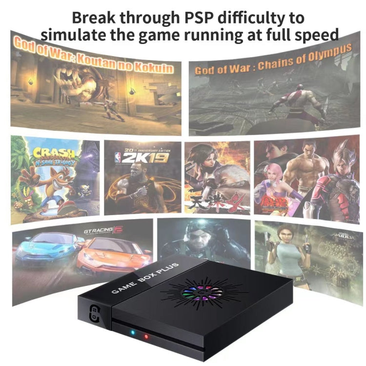 X6 Game Box 4K Video Games Console Magic Box with 2.4GHz Controller, Capacity:128GB(UK Plug) - Pocket Console by buy2fix | Online Shopping UK | buy2fix