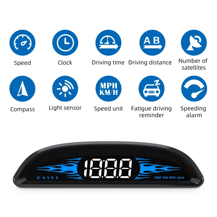 G2 Car HD GPS Head-Up Display HUD System - In Car by buy2fix | Online Shopping UK | buy2fix