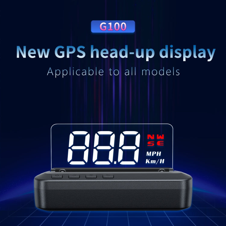 G100 Car HD GPS Head-Up Display HUD System - In Car by buy2fix | Online Shopping UK | buy2fix