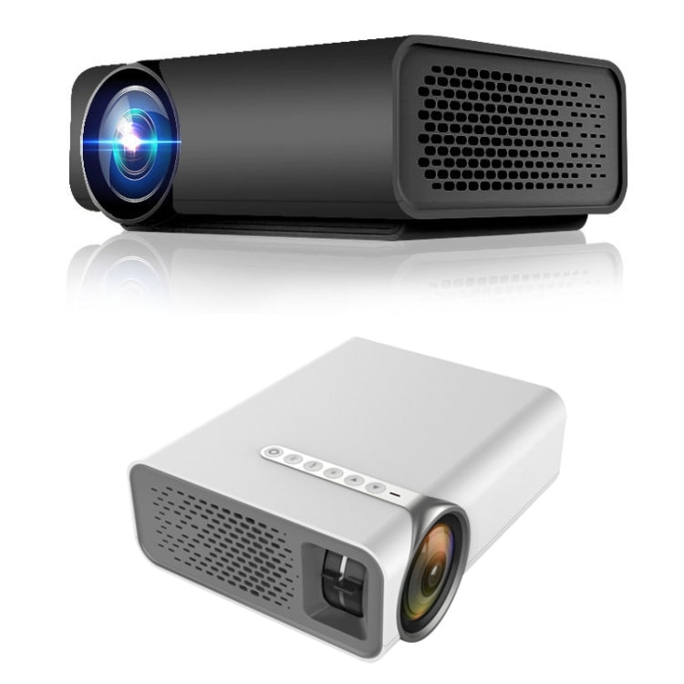 YG530 LED Small 1080P Wireless Screen Mirroring Projector, Power Plug:EU Plug(Black) - Consumer Electronics by buy2fix | Online Shopping UK | buy2fix