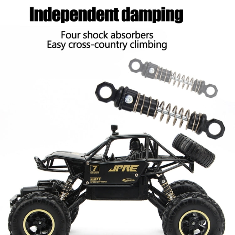 2.4GHz 4WD Double Motors Off-Road Climbing Car Remote Control Vehicle, Model:6241(Black) - RC Cars by buy2fix | Online Shopping UK | buy2fix