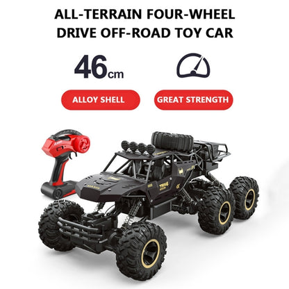 4WD Oversized Alloy Six Wheel Vehicle RC Car(Gold) - RC Cars by buy2fix | Online Shopping UK | buy2fix