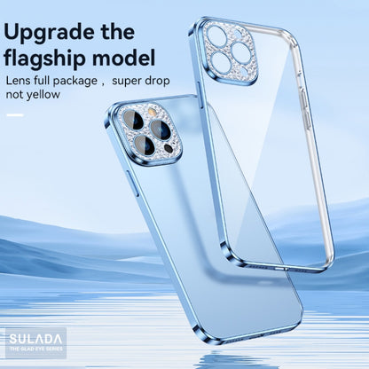 For iPhone 11 SULADA Diamond Lens Protector Plated Frosted Case (Gold) - iPhone 11 Cases by SULADA | Online Shopping UK | buy2fix