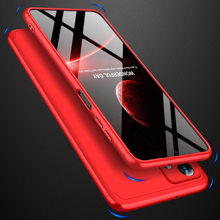 For Samsung Galaxy A23 GKK Three Stage Splicing Full Coverage PC Phone Case(Red) - Galaxy Phone Cases by GKK | Online Shopping UK | buy2fix