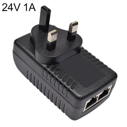 24V 1A Router AP Wireless POE / LAD Power Adapter(UK Plug) - Network Hardware by buy2fix | Online Shopping UK | buy2fix