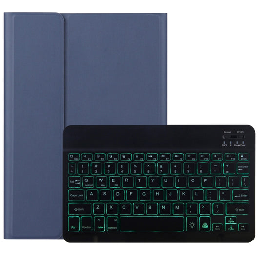 For Lenovo Tab M10 HD Gen 2 Backlight Bluetooth Keyboard Leather Tablet Case(Blue) - Lenovo Keyboard by buy2fix | Online Shopping UK | buy2fix
