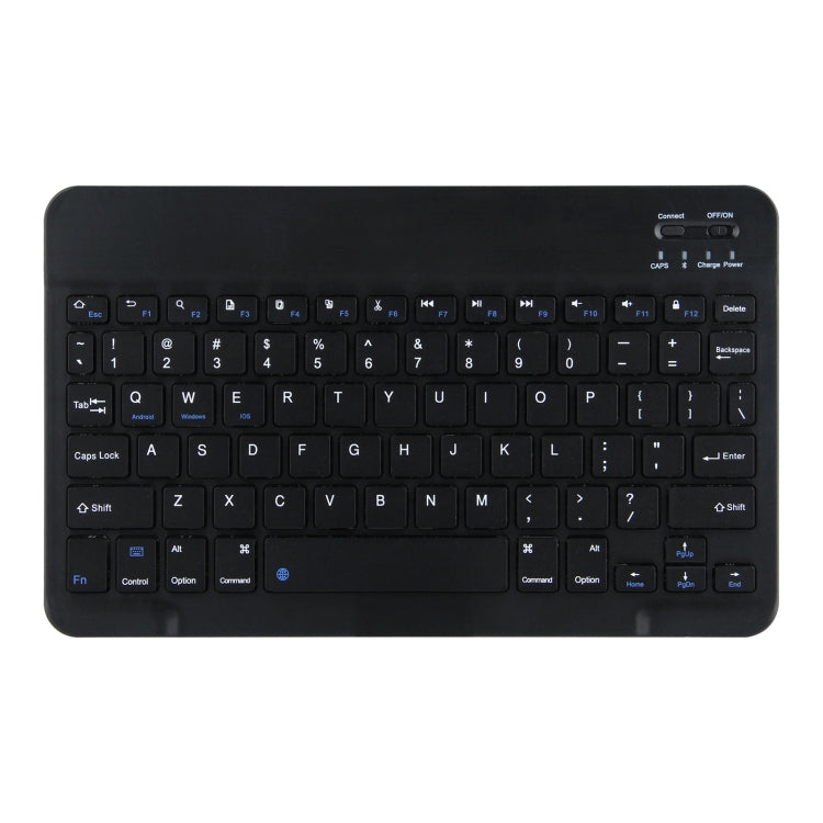 For Lenovo Tab M10 HD Gen 2 Bluetooth Keyboard Leather Tablet Case(Black) - Lenovo Keyboard by buy2fix | Online Shopping UK | buy2fix