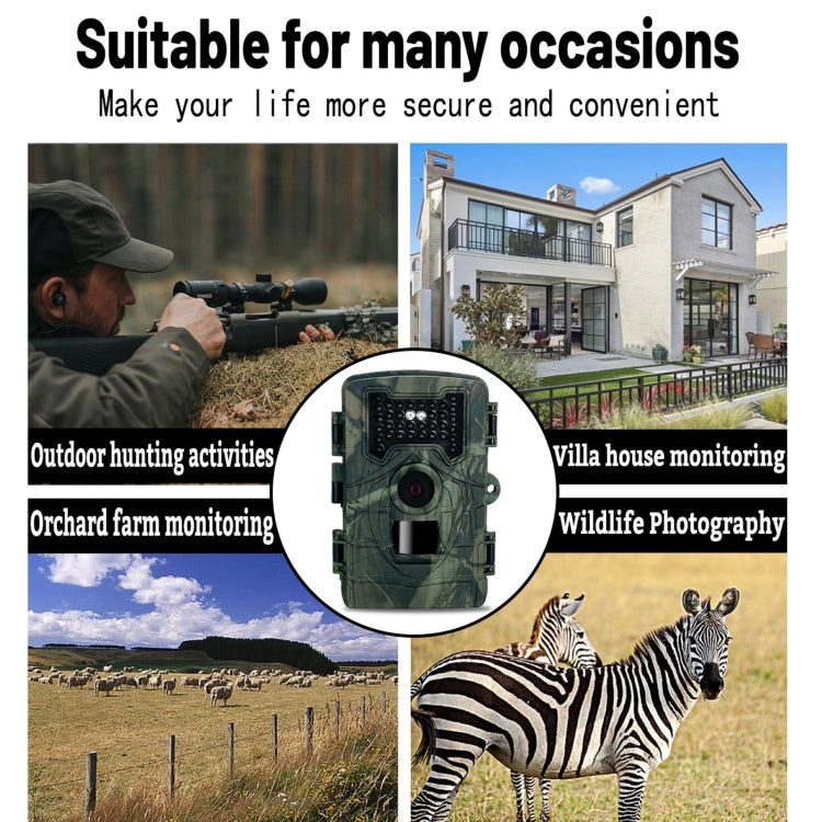 PR2000 2 Inch LCD Screen Infrared Night Vision Wildlife Hunting Trail Camera - Hunting Cameras by buy2fix | Online Shopping UK | buy2fix