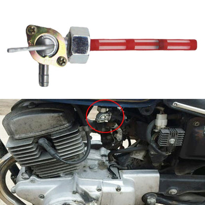 Motorcycle Fuel Tap Valve Petcock Fuel Tank Gas Switch for Honda CB400F 1977(White) - In Car by buy2fix | Online Shopping UK | buy2fix