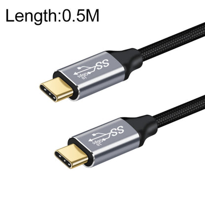 50cm 10Gbps USB-C / Type-C Male to Male Charging Data Transmission Cable - Computer & Networking by buy2fix | Online Shopping UK | buy2fix