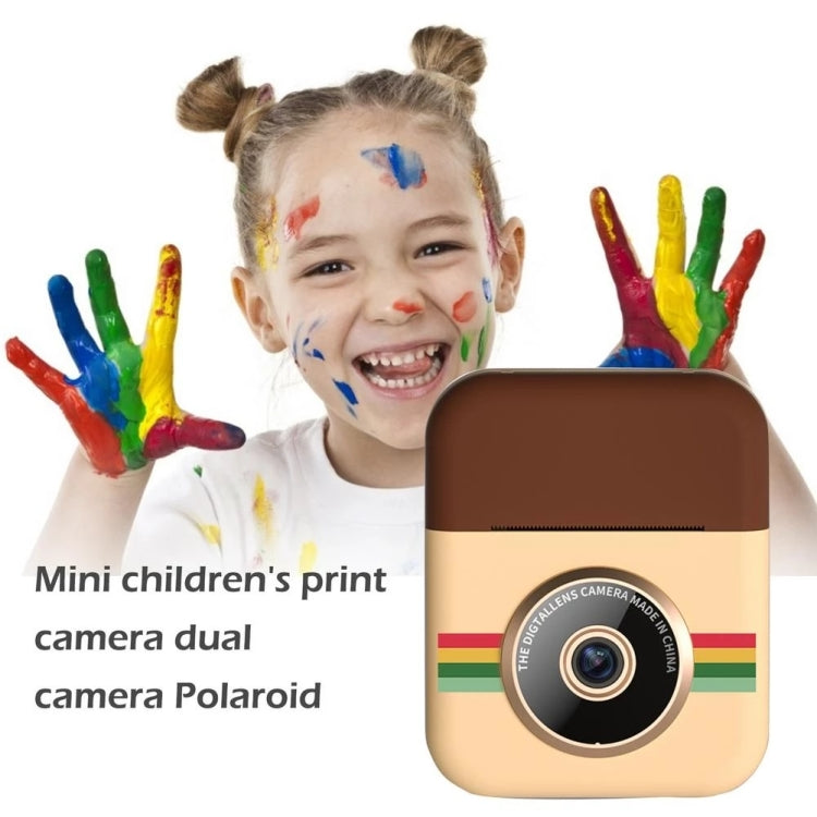 With 32GB Memory Card CP08 2.4 inch IPS HD Screen Children Polaroid Printing Digital Camera - Consumer Electronics by buy2fix | Online Shopping UK | buy2fix