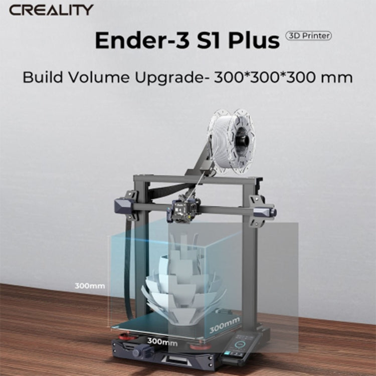 Creality Ender-3 S1 Plus Full-metal Dual-gear Larger-size 3D Printer UK Plug - Consumer Electronics by Creality | Online Shopping UK | buy2fix