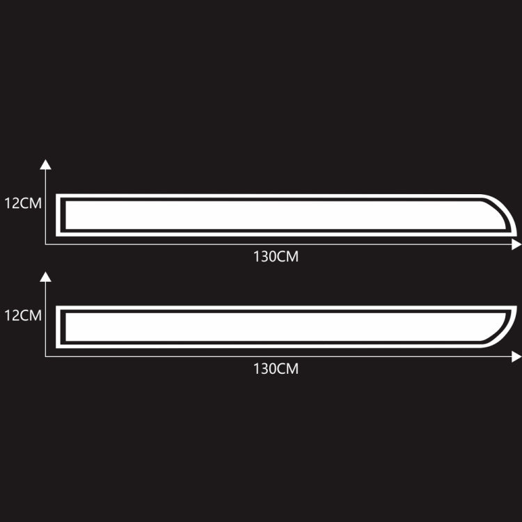 D-623 Car Modified Hood Decorative Sticker(White) - In Car by buy2fix | Online Shopping UK | buy2fix