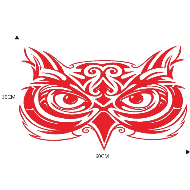 D-921 Eagle Totem Pattern Car Modified Decorative Sticker(Red) - In Car by buy2fix | Online Shopping UK | buy2fix