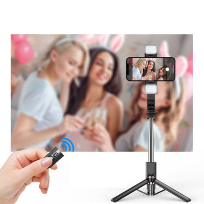 L13D Bluetooth Remote Control Detachable Fill Light Tripod Selfie Stick Phone Holder - Consumer Electronics by buy2fix | Online Shopping UK | buy2fix