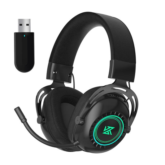 KZ-GP20 Bluetooth/2.4G Dual Mode Gaming RGB Lighting Headphones(Black) - Apple Accessories by KZ | Online Shopping UK | buy2fix