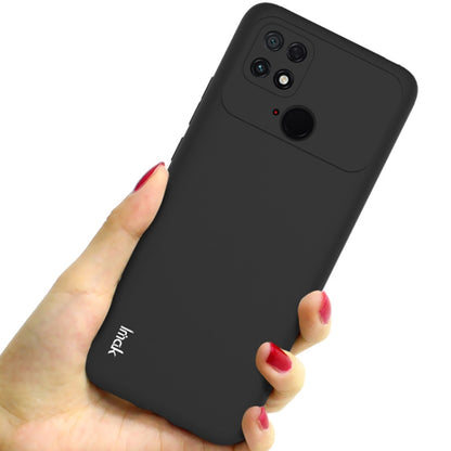 For Xiaomi Poco C40 IMAK UC-3 Series Shockproof Frosted TPU Phone Case(Black) - Xiaomi Accessories by imak | Online Shopping UK | buy2fix