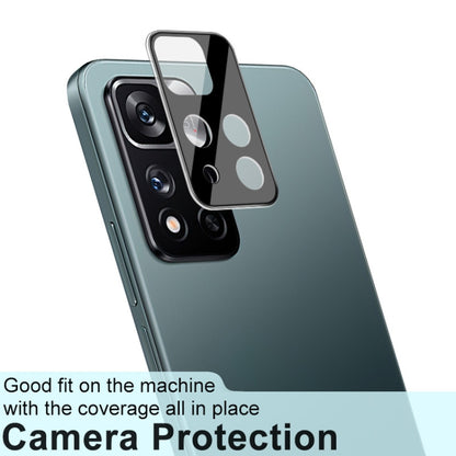 For Xiaomi Redmi Note 11 Pro 5G / 11 Pro+ 5G imak High Definition Integrated Glass Lens Film Black Version -  by imak | Online Shopping UK | buy2fix