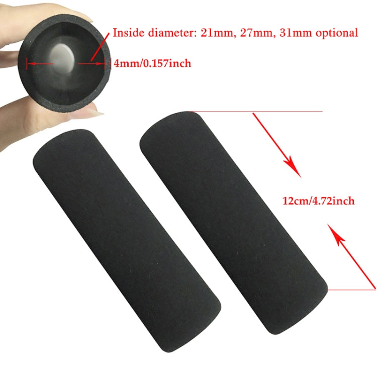 5 Sets Motorcycle Non-slip Sweat-absorbing Waterproof Sponge Handle Cover, Inside Diameter:31mm - In Car by buy2fix | Online Shopping UK | buy2fix