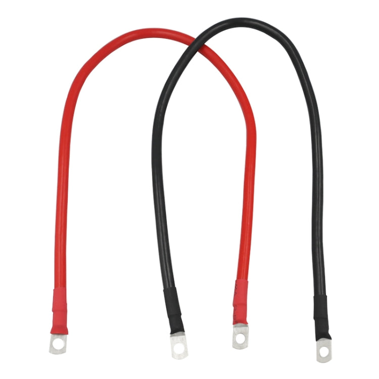 10AWG 6-5 Car 50cm Red + Black Pure Copper Battery Inverter Cable - In Car by buy2fix | Online Shopping UK | buy2fix