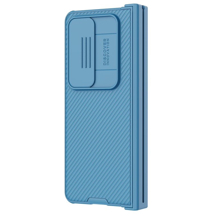 For Samsung Galaxy Z Fold4 NILLKIN Black Mirror Pro Series Camshield PC Phone Case, Simple Set (Blue) - Galaxy Z Fold4 5G Cases by NILLKIN | Online Shopping UK | buy2fix