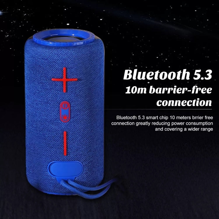 T&G TG639 10W Portable LED Light TWS Wireless Bluetooth Speaker(Blue) - Mini Speaker by T&G | Online Shopping UK | buy2fix