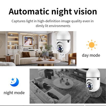 A6 2MP HD Light Bulb WiFi Camera Support Motion Detection/Two-way Audio/Night Vision/TF Card With 32G Memory Card - Security by buy2fix | Online Shopping UK | buy2fix