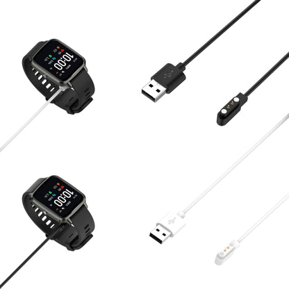 For Realme Watch 3 Magnetic Cradle Charger USB Charging Cable, Lenght: 1m(Black) - Smart Wear by buy2fix | Online Shopping UK | buy2fix