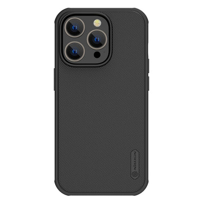 For iPhone 14 Pro Max NILLKIN Frosted Shield Pro Magsafe Phone Case(Black) - iPhone 14 Pro Max Cases by NILLKIN | Online Shopping UK | buy2fix