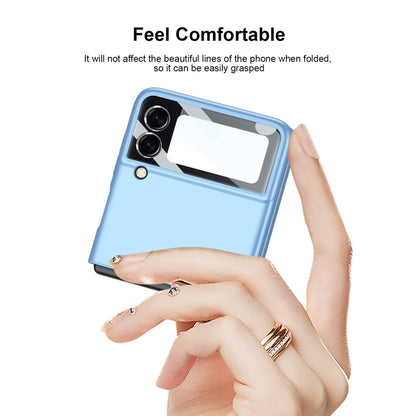 For Samsung Galaxy Z Flip4 GKK Integrated Ultra-thin Full Coverage Phone Case(Blue) - Galaxy Z Flip4 5G Cases by GKK | Online Shopping UK | buy2fix