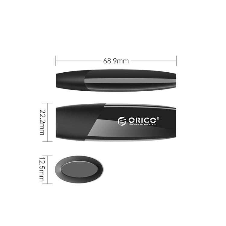 ORICO UFS Flash Drive, Read: 450MB/s, Write: 350MB/s, Memory:64GB, Port:USB-A(Black) - USB Flash Drives by ORICO | Online Shopping UK | buy2fix